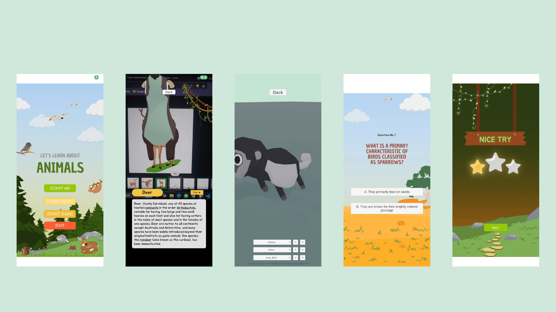 ANIMAL AR APP